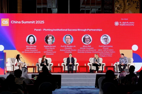 BFSU delegation attends QS China Summit 2025